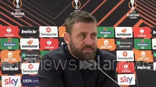 Roma - Bayer Leverkusen, De Rossi: "Serviva partita perfetta, non incolpo giocatore errori capitano