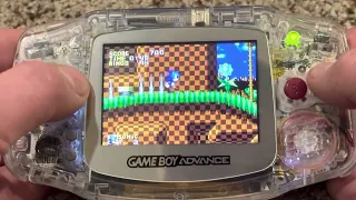 Sonic The Hedgehog: Genesis (GBA) on my Ultimate Game Boy Advance Modded Console!