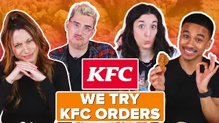 We Tried Each Other's KFC Orders
