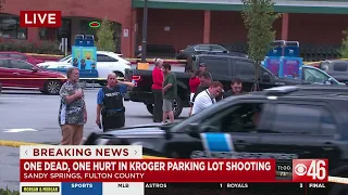One dead, one injured after shooting at Kroger parking lot in Sandy Springs