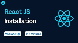 -1 ReactJs Installation In VS Code | Create React App | npm | npx