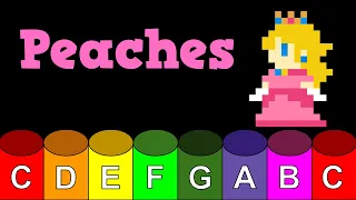 Peaches [Mario Movie] - Boomwhacker Play Along