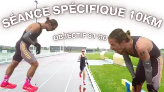 Séance spécifique pour préparer un 10km ! 🥵