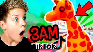 DON'T Watch These SCARY Adopt Me TikToks At 3AM!!
