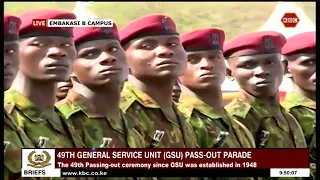 LIVE:  49th General Service Unit (GSU) Pass-Out Parade II 12th January 2023 II www.kbc.co.ke