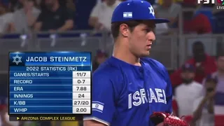 19 year old Orthodox Jew - Jacob Steinmetz DOMINATES THE WORLD BASEBALL CLASIC!