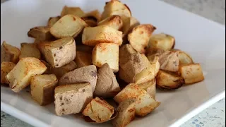 leftover baked potatoes crispy oil free home fries