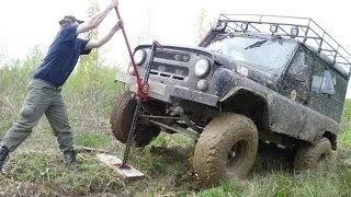 Бездорожье. Русские машины Russian off-road car