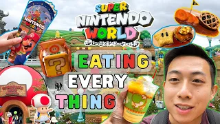 WHAT TO EAT AT SUPER NINTENDO WORLD JAPAN! Universal Studios Japan FOOD TOUR