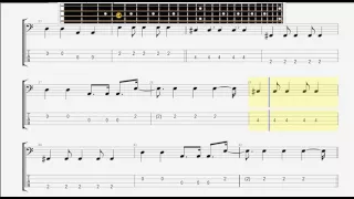 Beatles The   With A Little Help From My Friends  BASS GUITAR TABLATURE