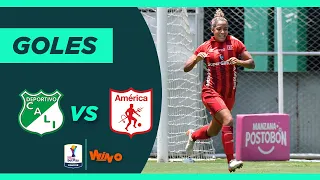 Deportivo Cali vs. América (0-4) | Liga Femenina BetPlay Dimayor | Fecha 10