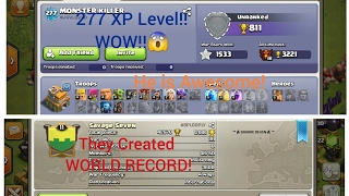 They Created WORLD RECORD!! TH 7 Titan League ; TH 7 XP Level 277!! - 🔥Clash of Clans🔥