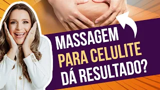 A massagem elimina a celulite?