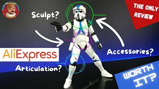 Aliexpress BLACK SERIES ARF TROOPER! IS IT ANY GOOD?!