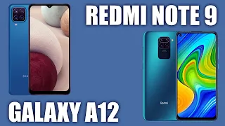 Samsung Galaxy A12 vs Xiaomi Redmi Note 9. Сравнение хитов бюджетного класса. Пушка из Южной Кореи.