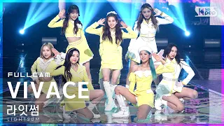 [안방1열 직캠4K] 라잇썸 'VIVACE' 풀캠 (LIGHTSUM Full Cam)│@SBS Inkigayo_2021.11.21.