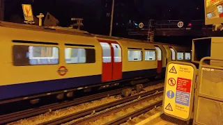 Westbound Piccadilly Line Departing Rayners Lane at Midnight [4K]