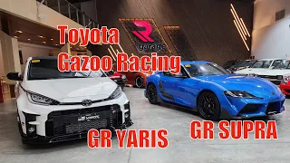 TOYOTA GR SUPRA and GR YARIS on Display at R GARAGE