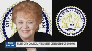 Flint City Council votes to censure president for 30 days