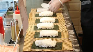 沖繩飯糰 充滿南國陽光氣息的小店 店員中文一級棒｜Okinawa rice balls restaurant in Shilin - Taiwanese Street Food