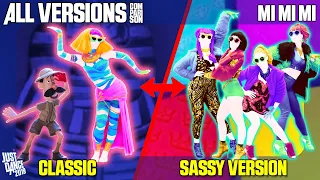 COMPARING 'MI MI MI' - CLASSIC x SASSY VERSION | JUST DANCE 2019