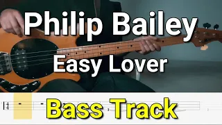 Philip Bailey - Easy Lover (Bass Track) Tabs