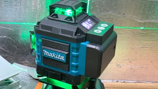 Обзор лазерного уровня/нивелира Makita 4D 360 16 линий