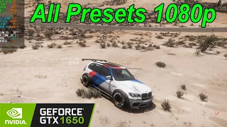 GTX 1650 | Forza Horizon 5 - 1080p | All Presets