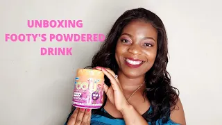 Unboxing Footy's Powdered Drink