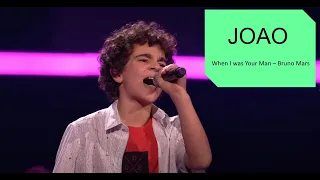 Joao - When I was your Men (Bruno Mars) The Voice Kids 2023 Short Version