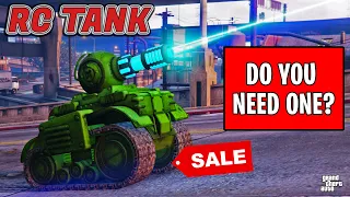 Invade and Persuade RC Tank SALE NOW! GTA Online | Review & How to Customized it! NEW! Plasma Cannon