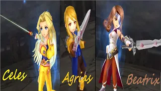 [DFFOO JP] Girl Knight Team!!! (vs Rosa LC CHAOS)