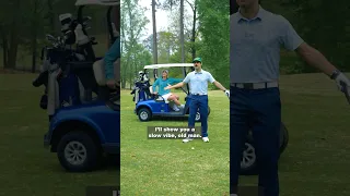Just doing his job 🫡 #golf
