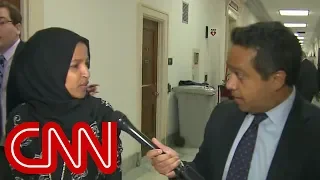 Rep. Ilhan Omar gets upset with CNN reporter: What is wrong with you?