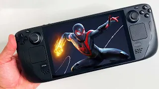 Spider-Man: Miles Morales on Steam Deck | Technical Review & Gameplay