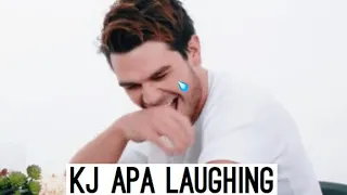 two minutes of kj apa laughing