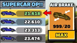 YOU NEED MAX AIR BRAKE TO COMPLETE THIS MAP IN COMMUNITY SHOWCASE - Hill Climb Racing 2