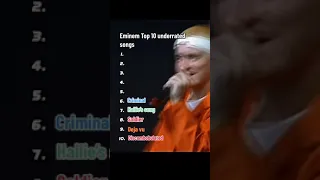 Eminem top 10 underrated songs