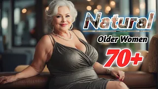 Natural Older Women OVER 70+ 🫦 Fashion Tips Review (Part 6)