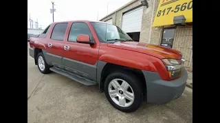 1 Owner, 2002 Chevrolet Avalanche 1500 -- SOLD!