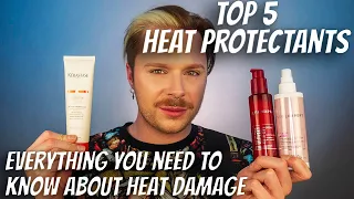 HOW TO PROTECT THE HAIR FROM HEAT DAMAGE | Is Heat Bad For Your Hair | Best Heat Protectant For Hair