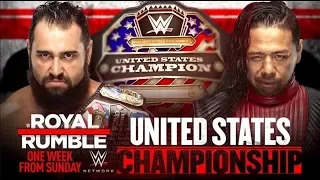 WWE Royal Rumble 2019 - Rusev vs. Shinsuke Nakamura