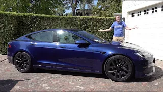 Tesla Model S Plaid - это самый быстрый (и крутейший) седан в мире