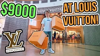 INSANE $9000 LOUIS VUITTON SHOPPING SPREE!!