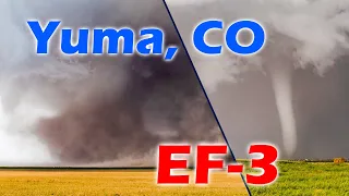 "A Photogenic Dust Monster:" The Yuma, Colorado EF3! - 8/8/23