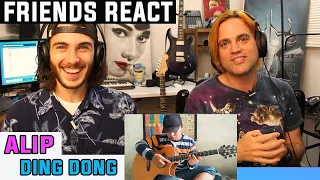 Alip Ba Ta Reaction : Friends React to Hide and Seek   (ding dong)    Amazing Guitar Solo