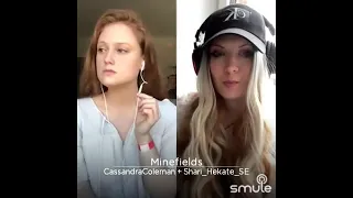 CaraShari Faouzia & John Legend  - Minefields (Smule Cover)