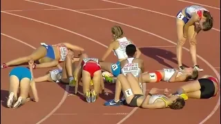 Girls 1500m at U18 European Champ - Győr 2018