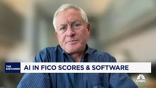 FICO CEO William Lansing talks how AI can be used for credit scores