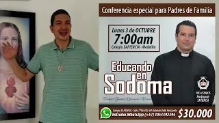 Este Lunes "Educando en Sodoma" con el padre Javier Olivera Ravasi